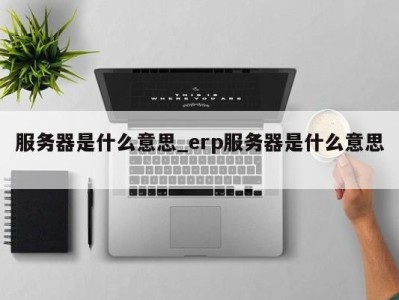 厦门服务器是什么意思_erp服务器是什么意思 